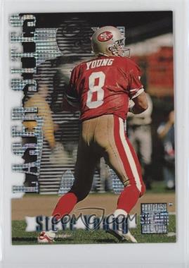 1996 Topps Stadium Club - Laser Sites - Members Only #LS3 - Steve Young