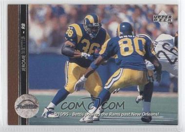 1996 Upper Deck - [Base] #50 - Jerome Bettis