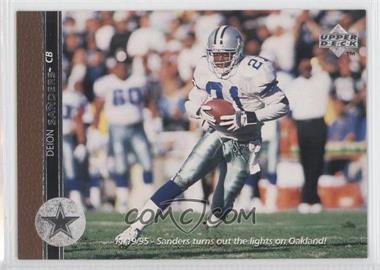 1996 Upper Deck - [Base] #68 - Deion Sanders