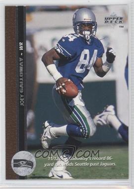 1996 Upper Deck - [Base] #88 - Joey Galloway