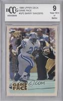 Barry Sanders [BCCG 9 Near Mint or Better]