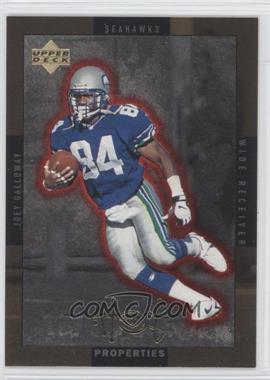 1996 Upper Deck - Hot Properties - Gold #HT-10 - Joey Galloway, Chris Sanders