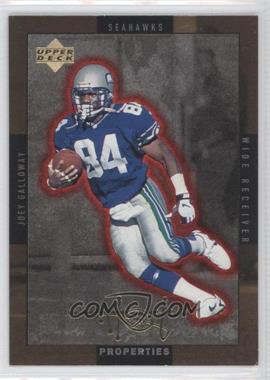 1996 Upper Deck - Hot Properties - Gold #HT-10 - Joey Galloway, Chris Sanders