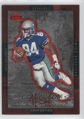 1996 Upper Deck - Hot Properties #HT-10 - Joey Galloway, Chris Sanders