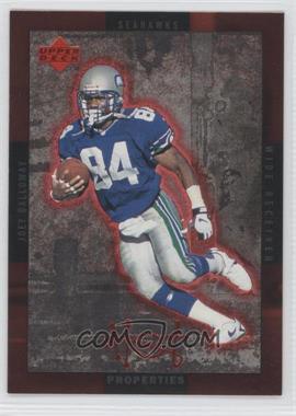 1996 Upper Deck - Hot Properties #HT-10 - Joey Galloway, Chris Sanders