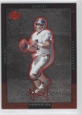 1996 Upper Deck - Hot Properties #HT-7 - John Elway, Warren Moon