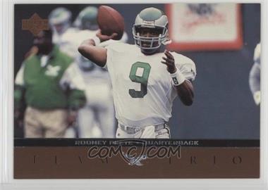 1996 Upper Deck - Team Trio #TT42 - Rodney Peete