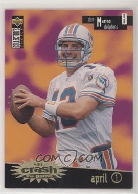 1996 Upper Deck Collector's Choice - You Crash the Game Promotional #N/A - Dan Marino