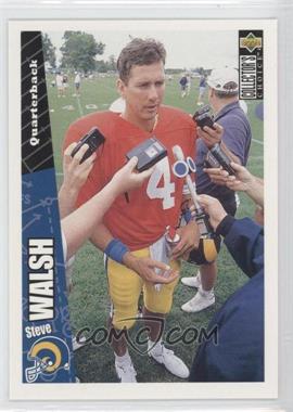 1996 Upper Deck Collector's Choice Update - [Base] #U106 - Steve Walsh