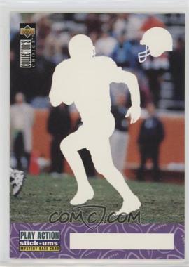 1996 Upper Deck Collector's Choice Update - Play Action Stick-Ums - Mystery Base Card #SMB11 - Jeff George