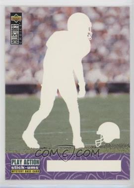 1996 Upper Deck Collector's Choice Update - Play Action Stick-Ums - Mystery Base Card #SMB29 - Joey Galloway