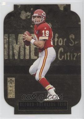 1996 Upper Deck Collector's Choice Update - Record Breaking Trio #1 - Joe Montana