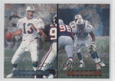 1996 Upper Deck Silver Collection - Helmet Cards #AE3 - Dan Marino, Billy Milner