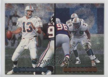 1996 Upper Deck Silver Collection - Helmet Cards #AE3 - Dan Marino, Billy Milner