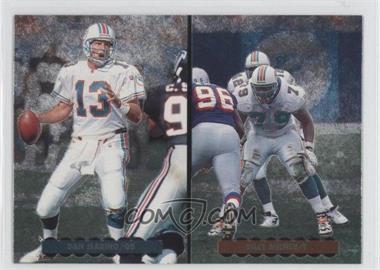 1996 Upper Deck Silver Collection - Helmet Cards #AE3 - Dan Marino, Billy Milner