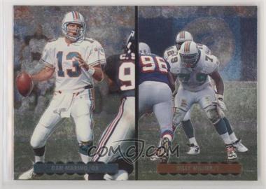 1996 Upper Deck Silver Collection - Helmet Cards #AE3 - Dan Marino, Billy Milner