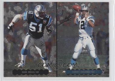 1996 Upper Deck Silver Collection - Helmet Cards #NW2 - Sam Mills, Kerry Collins