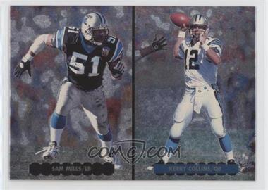 1996 Upper Deck Silver Collection - Helmet Cards #NW2 - Sam Mills, Kerry Collins