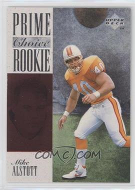 1996 Upper Deck Silver Collection - Prime Choice Rookies #15 - Mike Alstott