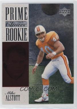 1996 Upper Deck Silver Collection - Prime Choice Rookies #15 - Mike Alstott