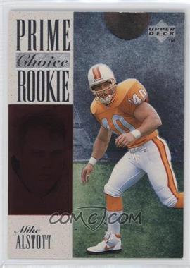 1996 Upper Deck Silver Collection - Prime Choice Rookies #15 - Mike Alstott