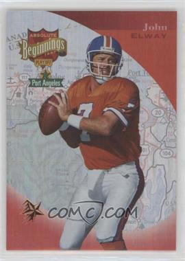 1997 Absolute Beginnings - [Base] - Bronze Redemption #200 - John Elway