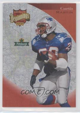 1997 Absolute Beginnings - [Base] #167 - Curtis Martin