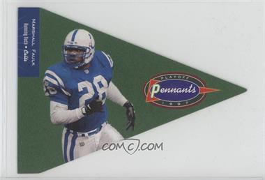 1997 Absolute Beginnings - Playoff Pennants #121 - Marshall Faulk [Noted]