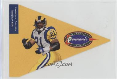 1997 Absolute Beginnings - Playoff Pennants #16 - Lawrence Phillips [Noted]