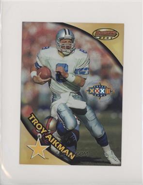 1997 Bowman's Best - Jumbo - Super Bowl Refractor #7 - Troy Aikman