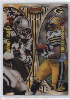 1997 Bowman's Best - Mirror Image - Atomic Refractor #MI4 - Emmitt Smith, Dorsey Levens, Marcus Allen, Eddie George