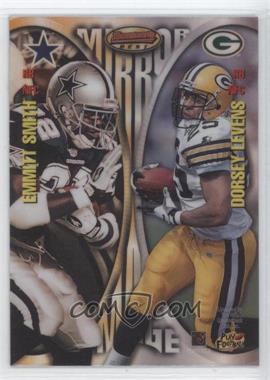 1997 Bowman's Best - Mirror Image - Refractor #MI4 - Emmitt Smith, Dorsey Levens, Marcus Allen, Eddie George