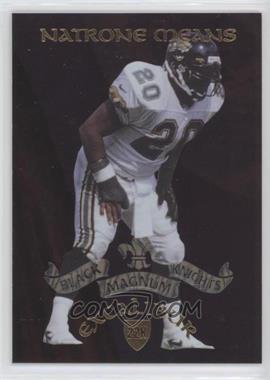 1997 Collector's Edge Excalibur - 22K Knights - Magnum Black #10 - Natrone Means /250 [EX to NM]