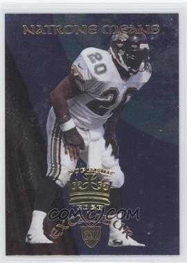 1997 Collector's Edge Excalibur - 22K Knights - Supreme Season Review #10 - Natrone Means /50