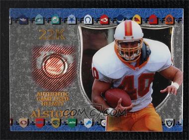 1997 Collector's Edge Excalibur - Game Gear #25 - Mike Alstott /249