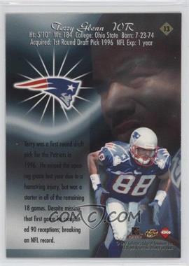 1997 Collector's Edge Extreme - Game Gear Quads - Miscut Congratulation Front #13 - Terry Glenn