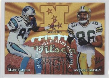 1997 Collector's Edge Masters - Gameball - Holofoil Blank Back Proof #_MCAF - Mark Carrier, Antonio Freeman
