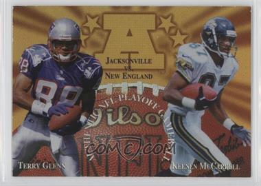 1997 Collector's Edge Masters - Gameball - Holofoil Blank Back Proof #_TGKM - Terry Glenn, Keenan McCardell