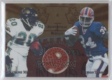 1997 Collector's Edge Masters - Gameball #1 - Natrone Means, Thurman Thomas