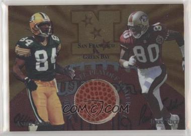 1997 Collector's Edge Masters - Gameball #15 - Andre Rison, Jerry Rice