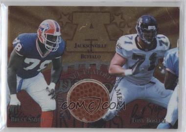 1997 Collector's Edge Masters - Gameball #2 - Bruce Smith, Tony Boselli