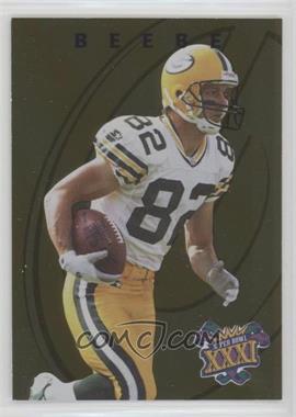 1997 Collector's Edge Masters - Packers Super Bowl XXXI - Gold Blank Back Proof #18 - Don Beebe