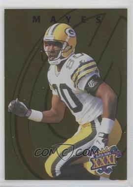 1997 Collector's Edge Masters - Packers Super Bowl XXXI - Gold Blank Back Proof #19 - Derrick Mayes