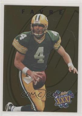 1997 Collector's Edge Masters - Packers Super Bowl XXXI - Gold Blank Back Proof #22 - Brett Favre
