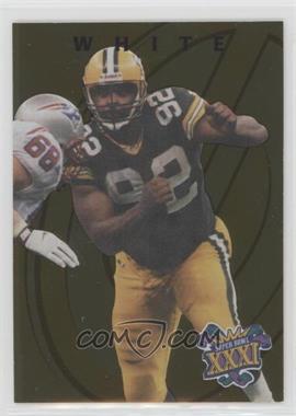 1997 Collector's Edge Masters - Packers Super Bowl XXXI - Gold Blank Back Proof #23 - Reggie White