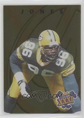 1997 Collector's Edge Masters - Packers Super Bowl XXXI - Gold Blank Back Proof #7 - Sean Jones