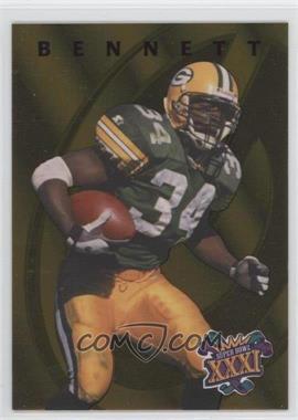 1997 Collector's Edge Masters - Packers Super Bowl XXXI - Gold #1 - Edgar Bennett /1000