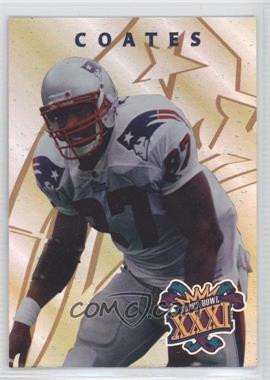 1997 Collector's Edge Masters - Patriots Super Bowl XXXI #8 - Ben Coates