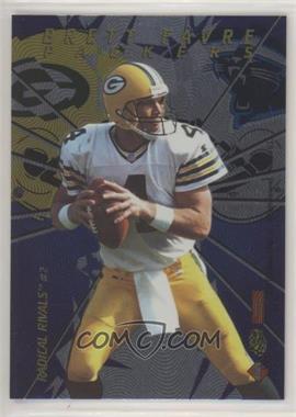 1997 Collector's Edge Masters - Radical Rivals #2 - Brett Favre, Kerry Collins /1000