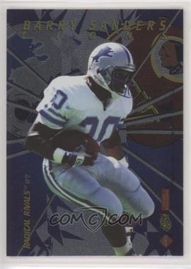 1997 Collector's Edge Masters - Radical Rivals #9 - Barry Sanders, Terry Allen /1000